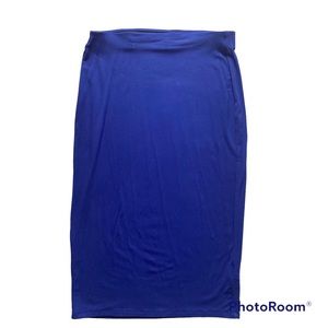 Old Navy Skirt Pull-On Body-Con Blue Size Medium